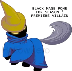 Size: 751x742 | Tagged: 8-bit theater, black mage, derpibooru import, edit, exploitable meme, make it happen, meme, meta, safe