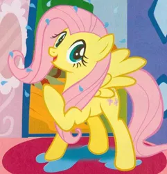 Size: 465x483 | Tagged: anatomically incorrect, broken leg, derpibooru import, fluttershy, have fun with the ponies, incorrect leg anatomy, norway, quality, safe