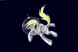 Size: 932x621 | Tagged: safe, derpibooru import, derpy hooves, pegasus, pony, astronaut, female, mare, space, spacesuit