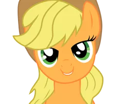 Size: 900x770 | Tagged: applejack, artist:eruvon, artist:whifi, bedroom eyes, dead source, derpibooru import, female, loose hair, love face, show accurate, simple background, solo, solo female, suggestive, transparent background, vector
