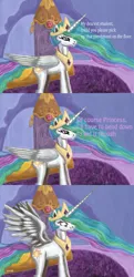 Size: 845x1741 | Tagged: suggestive, artist:alexrockclimber, derpibooru import, princess celestia, twilight sparkle, princess molestia