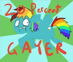 Size: 683x579 | Tagged: 20% cooler, artist needed, derpibooru import, gay, male, rainbow dash, safe, solo