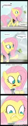 Size: 576x2536 | Tagged: artist:braindps, butterfly, butterfly wings, comic, derpibooru import, dovahshy, female, floppy ears, fluttershy, sad, safe, skyrim, solo, speech bubble, the elder scrolls