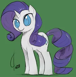 Size: 884x904 | Tagged: artist:valcron, derpibooru import, rarity, safe, solo