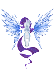 Size: 1500x2000 | Tagged: artificial wings, artist:bamboodog, augmented, derpibooru import, magic, magic wings, rarity, safe, wings