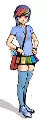 Size: 400x989 | Tagged: artist:kr0npr1nz, converse, derpibooru import, humanized, rainbow dash, safe, shoes