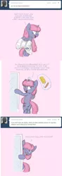 Size: 645x1828 | Tagged: artist:carnifex, ask, ask velvet, derpibooru import, oc, oc:velvet, plot, suggestive, tumblr, undressing, unofficial characters only