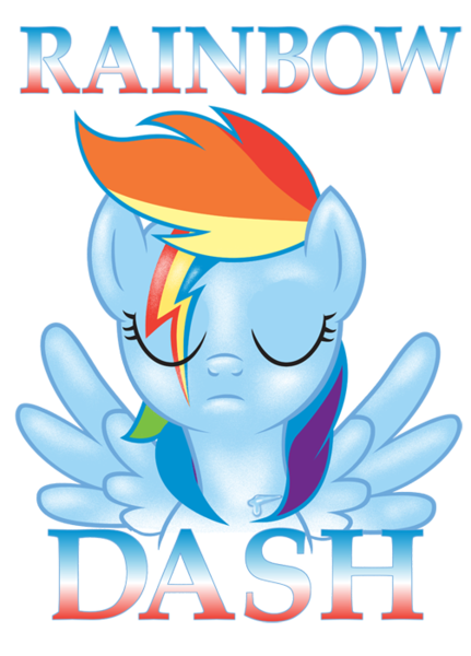 Size: 503x700 | Tagged: safe, artist:hezaa, derpibooru import, rainbow dash, ponified, pegasus, pony, aladdin sane, album cover, david bowie, eyes closed, female, mare, parody, ponified album cover, solo, spread wings, wings, ziggy stardust