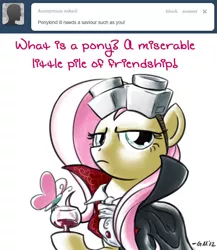 Size: 640x739 | Tagged: artist:giantmosquito, ask, ask-dr-adorable, butterfly, castlevania, cosplay, derpibooru import, dracula, dr adorable, fluttershy, parody, safe, tumblr, what is a man