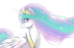 Size: 3000x1944 | Tagged: safe, artist:nomyriad, derpibooru import, princess celestia, alicorn, pony, beautiful, solo