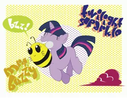 Size: 3300x2550 | Tagged: artist:inspectornills, bee, derpibooru import, female, filly, filly twilight sparkle, high res, mentally advanced series, mrs. buzzy, safe, twilight sparkle, younger