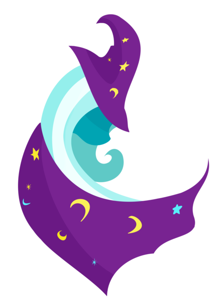 Size: 1700x2338 | Tagged: safe, artist:themagicwalrus, derpibooru import, part of a set, trixie, pony, unicorn, bust, cape, clothes, female, hat, lineless, mare, minimalist, portrait, profile, simple background, solo, transparent background