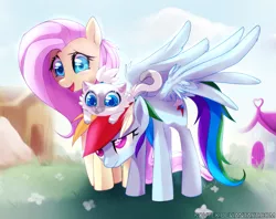 Size: 1689x1335 | Tagged: safe, artist:si1vr, derpibooru import, fluttershy, rainbow dash, cat