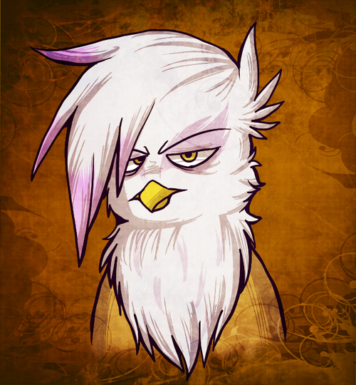 Size: 500x540 | Tagged: safe, artist:professor-butthole, derpibooru import, gilda, gryphon