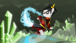 Size: 900x506 | Tagged: artist:peasantb, avatar the last airbender, azula, derpibooru import, ponified, safe