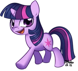 Size: 611x558 | Tagged: safe, artist:solar-slash, derpibooru import, twilight sparkle, pony, unicorn, cute, open mouth, simple background, solo, transparent background, twiabetes, unicorn twilight