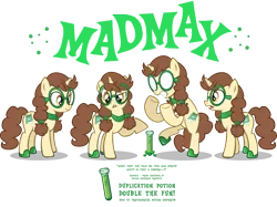 Size: 2375x1777 | Tagged: artist:madmax, derpibooru import, glasses, oc, oc:madmax, safe, unofficial characters only