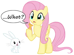 Size: 3400x2550 | Tagged: safe, artist:adamlhumphreys, derpibooru import, angel bunny, fluttershy, cookie, high res, simple background, transparent background, vector