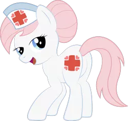 Size: 1442x1367 | Tagged: artist:kalas17, bedroom eyes, derpibooru import, female, nurse redheart, plot, solo, solo female, suggestive