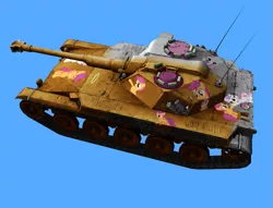 Size: 807x617 | Tagged: derpibooru import, safe, scootaloo, sweetie belle, tank (vehicle), world of tanks