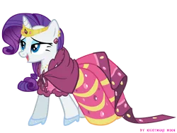 Size: 2000x1500 | Tagged: artist:nightmaremoons, clothes, derpibooru import, dress, female, gala dress, glass slipper (footwear), high heels, jewelry, rarity, safe, shoes, simple background, solo, the best night ever, tiara, transparent background, vector