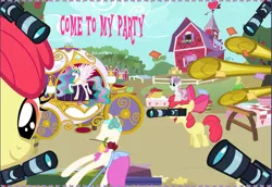 Size: 718x493 | Tagged: apple bloom, camera, cctv, conspiracy, derpibooru import, game, hubworld, mannequin, police state, princess celestia, safe, scootaloo, stock vector, sweetie belle