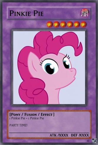 Size: 333x493 | Tagged: card, derpibooru import, pinkie pie, safe, yu-gi-oh!