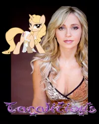 Size: 600x750 | Tagged: cleavage, derpibooru import, female, human, irl, irl human, photo, ponified, safe, tara strong