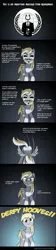 Size: 800x3543 | Tagged: safe, artist:furboz, derpibooru import, derpy hooves, pegasus, pony, anonymous, comic, female, guy fawkes mask, mare