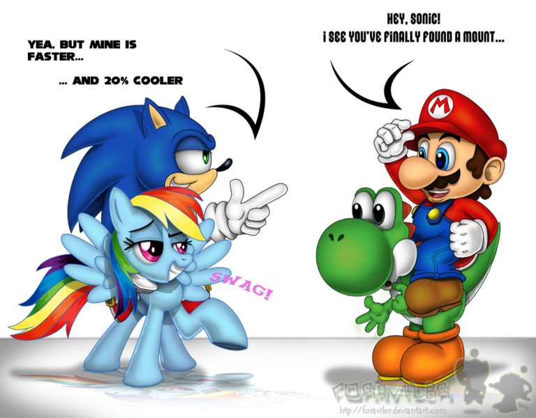 sonic x mario