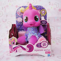 Size: 600x600 | Tagged: derpibooru import, hilarious in hindsight, irl, newborn, official, photo, princess skyla, safe, solo, so soft, toy