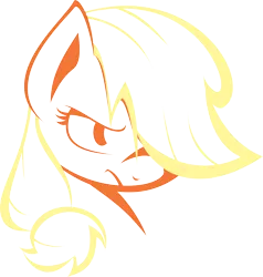 Size: 4598x4821 | Tagged: safe, artist:up1ter, derpibooru import, applejack, earth pony, pony, absurd resolution, bust, female, lineart, mare, portrait, simple background, solo, transparent background, vector