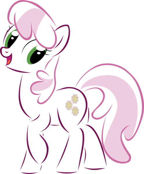 Size: 8284x10018 | Tagged: safe, artist:up1ter, derpibooru import, cheerilee, earth pony, pony, absurd resolution, cutie mark, female, hooves, lineart, mare, open mouth, raised hoof, simple background, solo, transparent background, vector