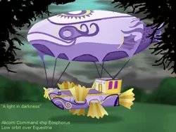 Size: 640x480 | Tagged: airship, artist:j4b, derpibooru import, lavender spirit, ponycraft, safe, starcraft