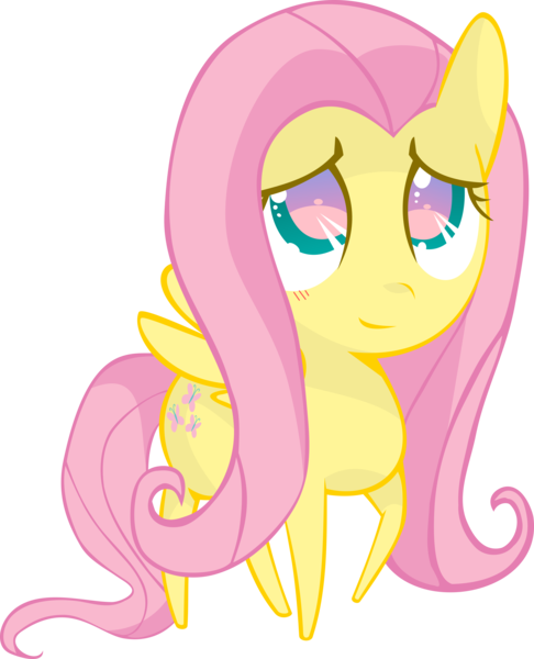 Size: 8146x10051 | Tagged: absurd resolution, artist:up1ter, derpibooru import, fluttershy, looking up, safe, simple background, solo, transparent background, vector
