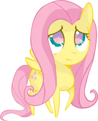 Size: 8146x10051 | Tagged: absurd resolution, artist:up1ter, derpibooru import, fluttershy, looking up, safe, simple background, solo, transparent background, vector
