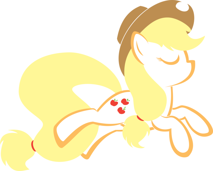 Size: 12426x9968 | Tagged: safe, artist:up1ter, derpibooru import, applejack, earth pony, pony, absurd resolution, cowboy hat, cutie mark, eyes closed, female, hat, hooves, jumping, lineart, mare, simple background, solo, transparent background, vector