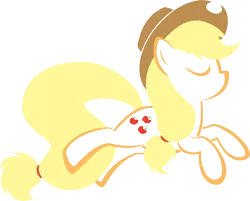 Size: 12426x9968 | Tagged: safe, artist:up1ter, derpibooru import, applejack, earth pony, pony, absurd resolution, cowboy hat, cutie mark, eyes closed, female, hat, hooves, jumping, lineart, mare, simple background, solo, transparent background, vector