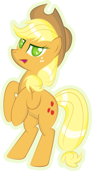 Size: 5412x10008 | Tagged: absurd resolution, applejack, artist:up1ter, derpibooru import, rearing, safe, simple background, solo, transparent background, vector