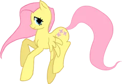 Size: 1184x809 | Tagged: safe, artist:stalcry, derpibooru import, fluttershy, pegasus, pony, female, looking at you, mare, profile, simple background, smiling, solo, spread wings, transparent background, wings