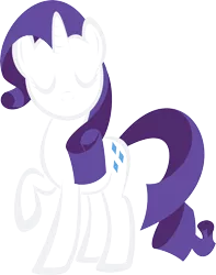 Size: 7938x10061 | Tagged: safe, artist:up1ter, derpibooru import, rarity, pony, unicorn, absurd resolution, cutie mark, eyes closed, female, hooves, horn, lineart, mare, raised hoof, simple background, solo, transparent background, vector