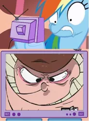 Size: 565x766 | Tagged: safe, derpibooru import, rainbow dash, pony, ed edd n eddy, ed edd n eddy's big picture show, eddy's brother, exploitable meme, meme, tv meme