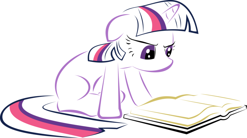 Size: 9990x5591 | Tagged: safe, artist:up1ter, derpibooru import, twilight sparkle, pony, unicorn, absurd resolution, book, female, floppy ears, hooves, horn, lineart, mare, simple background, sitting, solo, transparent background, vector