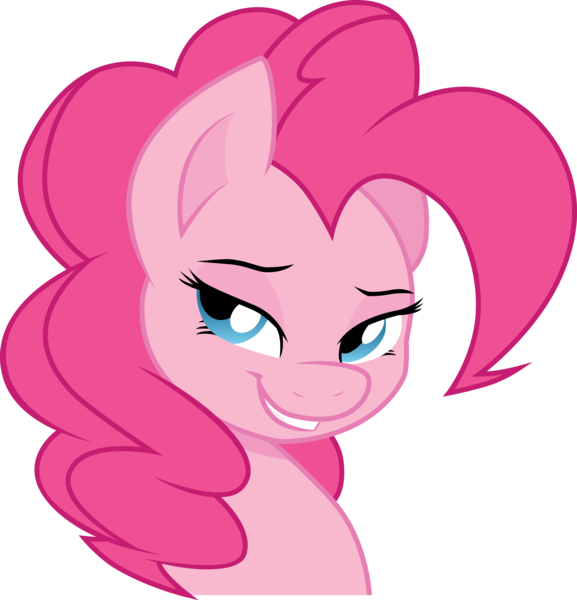 Size: 7606x7907 | Tagged: absurd resolution, artist:joey darkmeat, artist:tim015, bedroom eyes, derpibooru import, female, pinkie pie, simple background, solo, solo female, suggestive, transparent background, vector