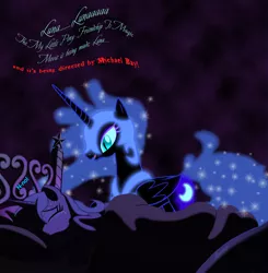 Size: 1000x1021 | Tagged: crying, derpibooru import, michael bay, nightmare moon, princess luna, safe