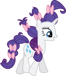 Size: 7000x8034 | Tagged: absurd resolution, alternate hairstyle, artist:lightningtumble, derpibooru import, rarity, safe, simple background, solo, transparent background, vector