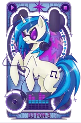 Size: 654x1000 | Tagged: artist:hezaa, derpibooru import, equalizer, modern art, nouveau, safe, vinyl scratch