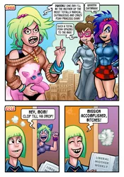 Size: 631x900 | Tagged: artist:curtsibling, comic, derpibooru import, g1, human, irma langinstein, oc, oc:pegaslut, pegamom, safe, teenage mutant ninja turtles