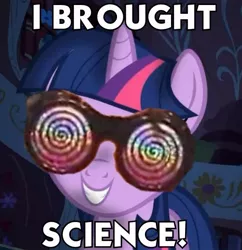 Size: 579x599 | Tagged: derpibooru import, dr. insano, reaction image, safe, science, spoony, spoony experiment, the spoony one, twilight sparkle