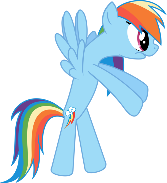 Size: 6000x6610 | Tagged: absurd resolution, artist:psychoanalyticbrony, derpibooru import, rainbow dash, safe, simple background, transparent background, vector